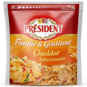 Imagen de PRÉSIDENT Formatge Cheddar ratllat