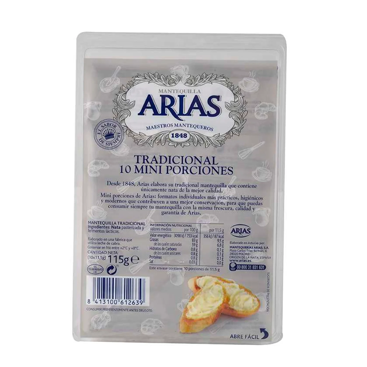 Mantequilla micro-pastilla
