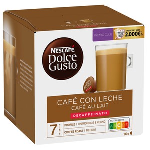 Imagen de DOLCE GUSTO Càpsules de cafè amb llet descafeïnat
