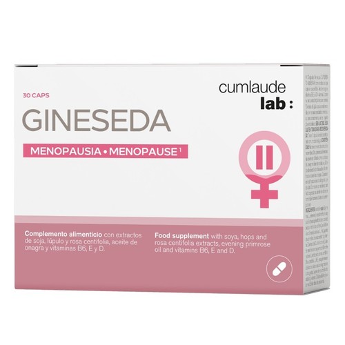 CUMLAUDE LAB Complement alimentari per a la menopausa Gineseda
