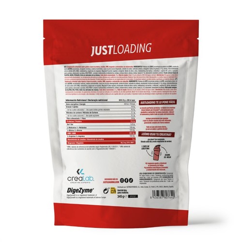 JUST LOADING Proteïna creatina amb galeta