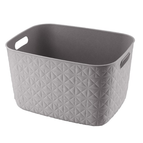 SOFTEX Cistell multiús gris clar 19l
