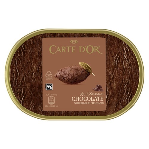 CARTE D'OR Gelat de xocolata amb trossets