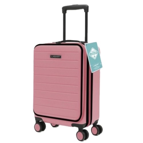 LAGART Maleta de cabina rosa salmó