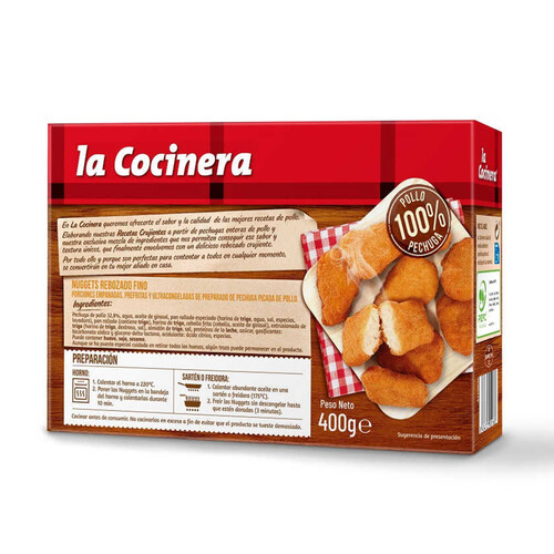 LA COCINERA Nuggets arrebossat fi