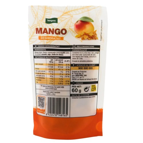 BONPREU Mango deshidratat