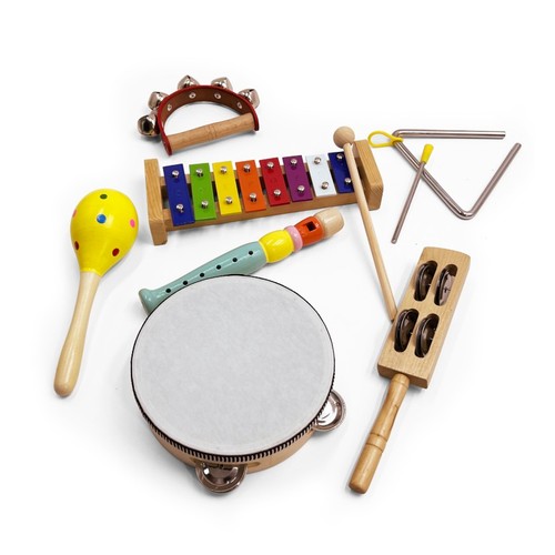 NATURE Set musical de 7 instruments de fusta