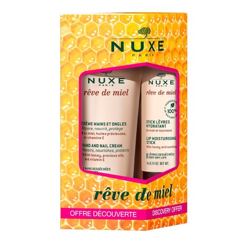 NUXE REVE DE MIEL Crema de mans i bàlsam labial