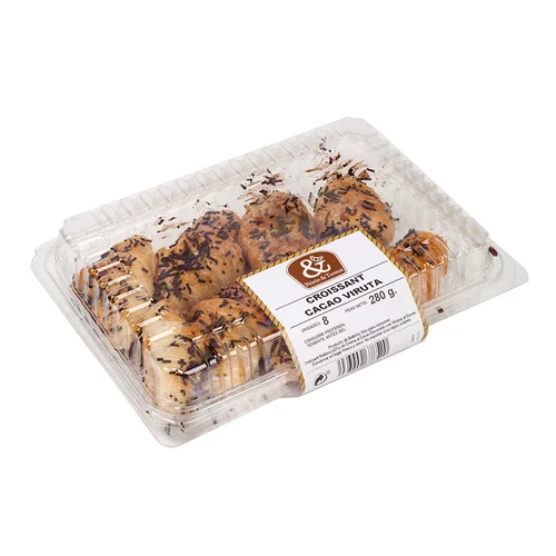 Cruasán de crema de leche