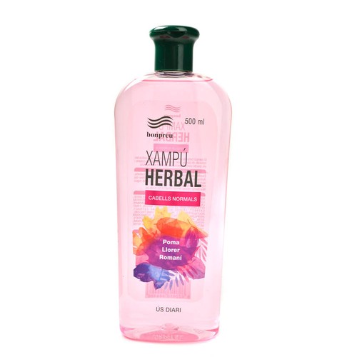BONPREU Xampú per a cabells normals Herbal
