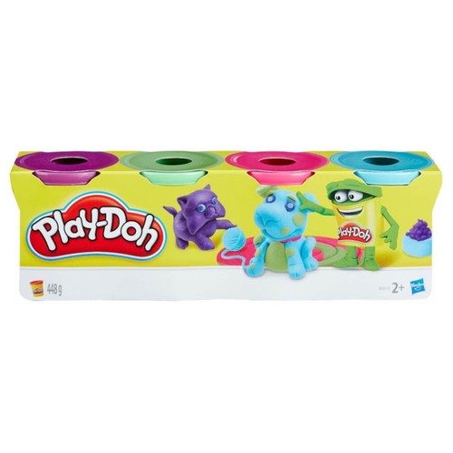 PLAY-DOH Pack de 4 pots de colors