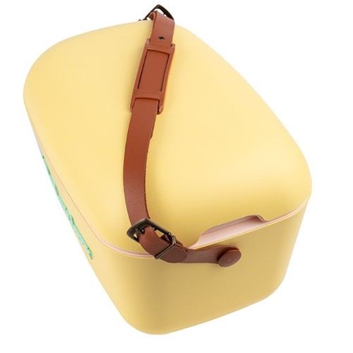 POLARBOX Nevera portàtil de color groc i verd 20 L