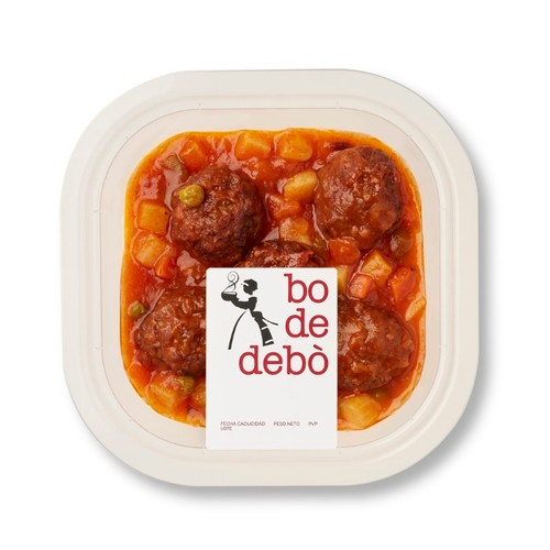 BO DE DEBÒ Mandonguilles amb salsa