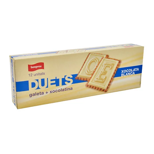 Galleta de chocolate blanco
