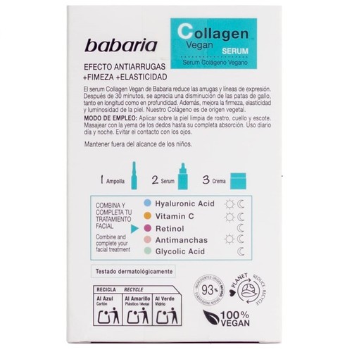 BABARIA Sèrum col·lagen vegà facial