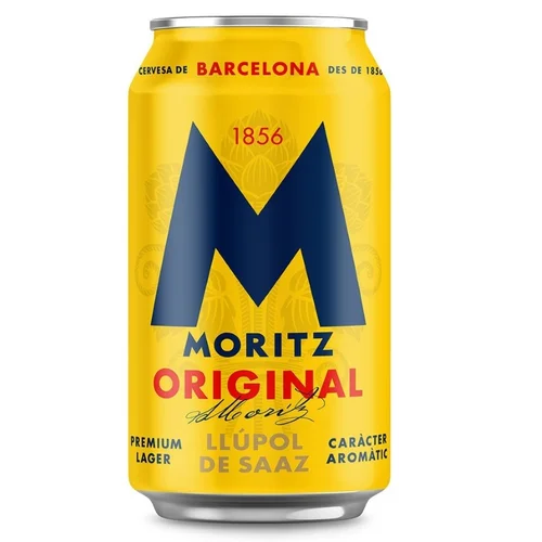 Cerveza sin alcohol en lata
