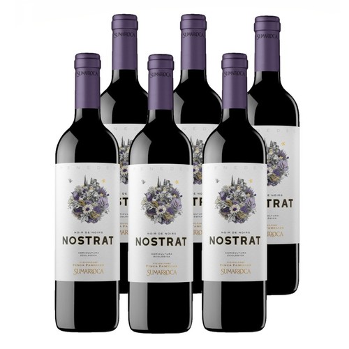 NOSTRAT Caixa de vi negre DO Penedès ecològic Km0
