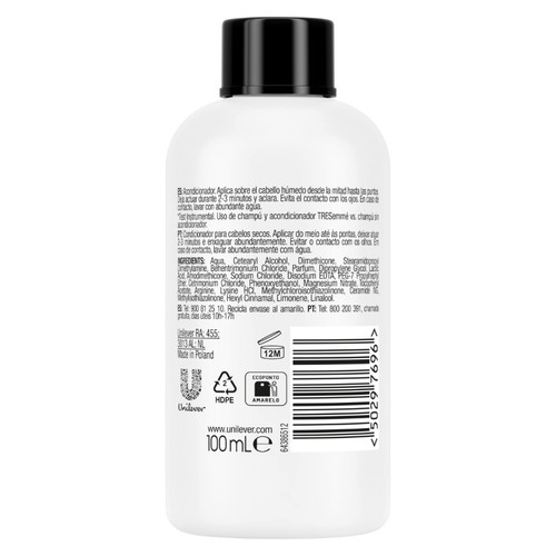 TRESEMME Condicionador hidratació intensa en format viatge