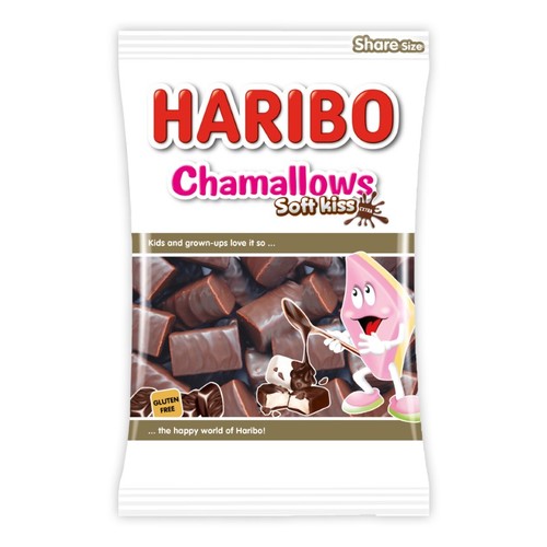 HARIBO Caramels de goma dolços recoberts al cacau