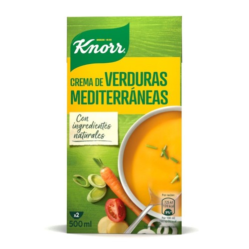 KNORR Crema de verdures mediterràneas