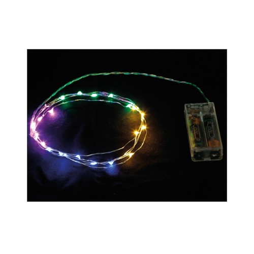 GUIRMA Fil amb llums leds fixes multicolors 2m