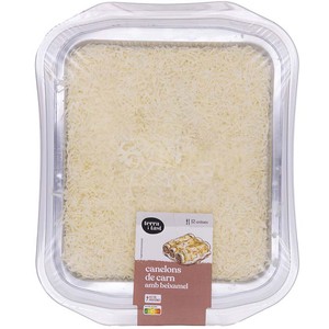 TERRA I TAST Canelones de carne con bechamel 12 u