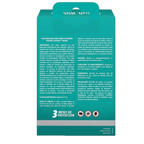 BIOCIDA Collar repel·lent per gos