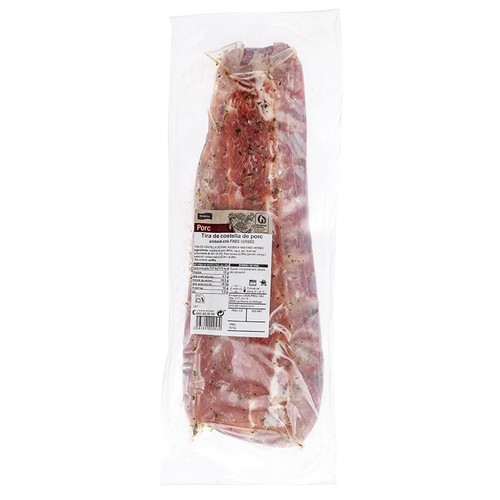BONPREU Tira de costella de porc a les fines herbes al buit