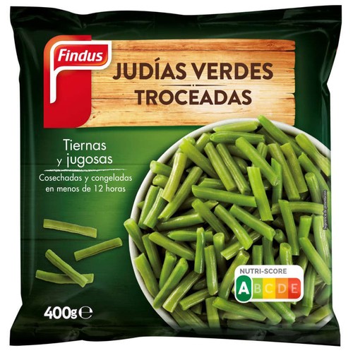 FINDUS Mongetes verdes trossejades