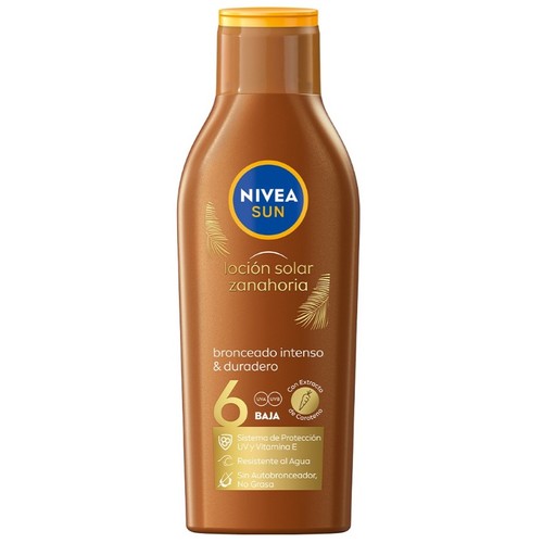 NIVEA SUN Loció solar pastanaga FPS 6 baixa