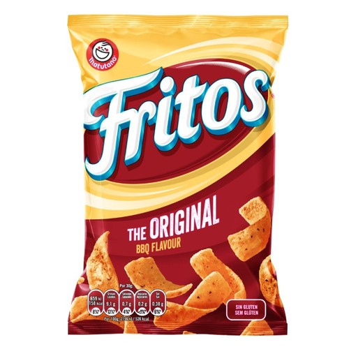 FRITOS Snacks tires de blat de moro amb gust de barbacoa