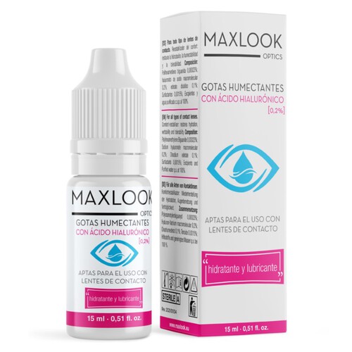 MAXLOOK Gotes oculars humectants