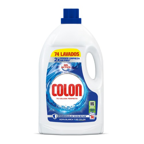 COLON Detergent líquid gel actiu de 74 dosis