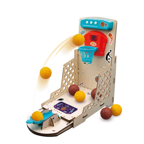 BUKI FRANCE Joc de construcció Electronic Basketball DIY