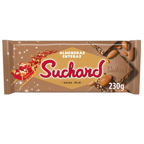 SUCHARD Torró de xocolata cruixent amb ametlles
