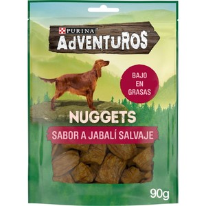 Imagen de PURINA Snack Nuggets amb gust  de senglar per a gos Adventuros