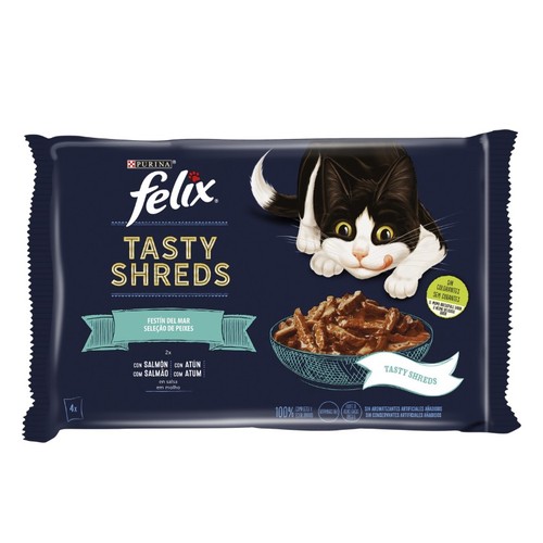 FELIX Menjar en salsa amb peix per a gat