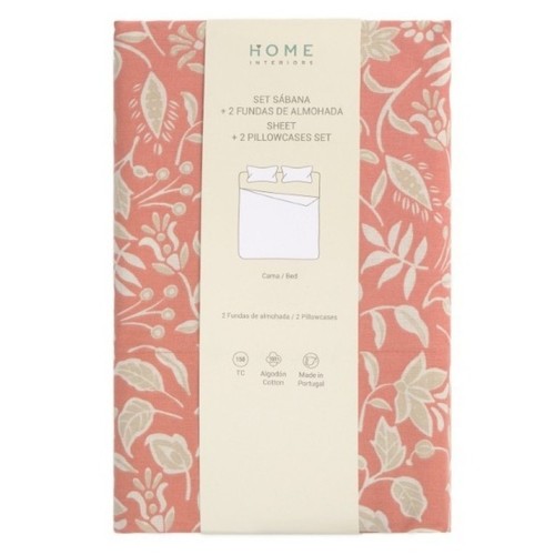 HOME INTERIORS Joc 1 llençol i 2 fundes de coixí 150 cm