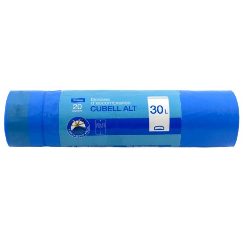 BONPREU Bosses d'escombraries cubell alt 30 L
