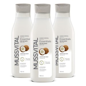 Imagen de MUSSVITAL Gel de bany amb coco