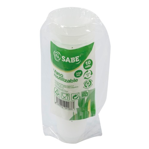  Gots reutilitzables de 330 ml