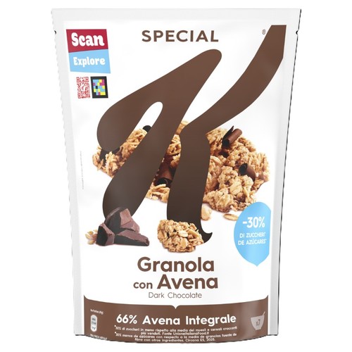 SPECIAL K Granola amb xocolata negra