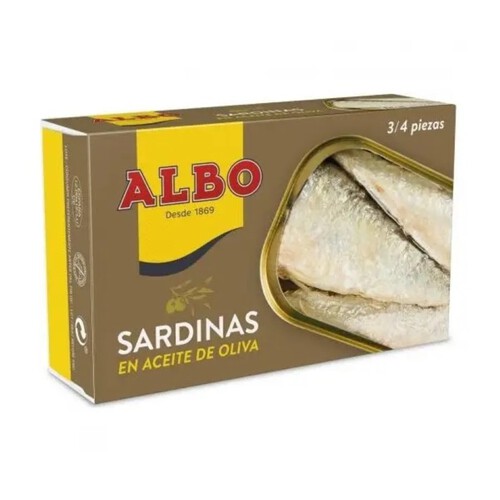ALBO Sardines en oli d'oliva