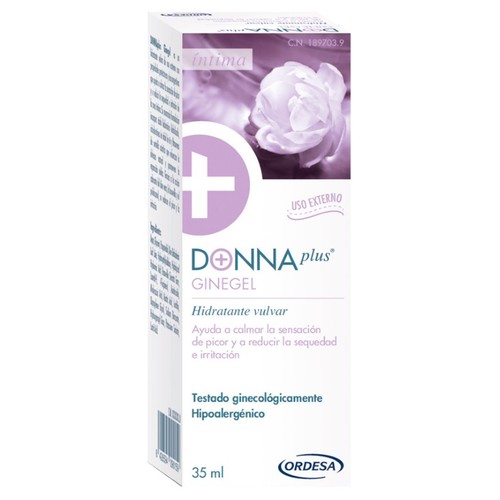 DONNA PLUS Gel hidratant vulvar Ginegel