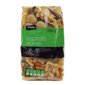 BONPREU Espirals amb vegetals