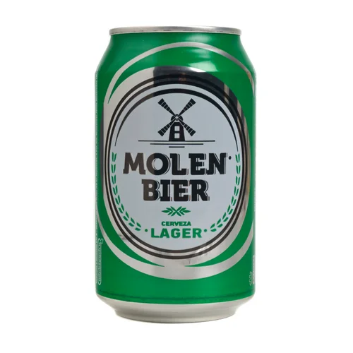 Cerveza lager en botella