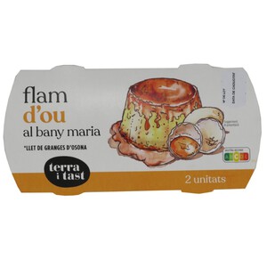 TERRA I TAST Flam d'ou al bany maria