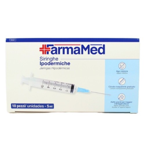 FARMAMED Xeringa amb agulla 5 ml