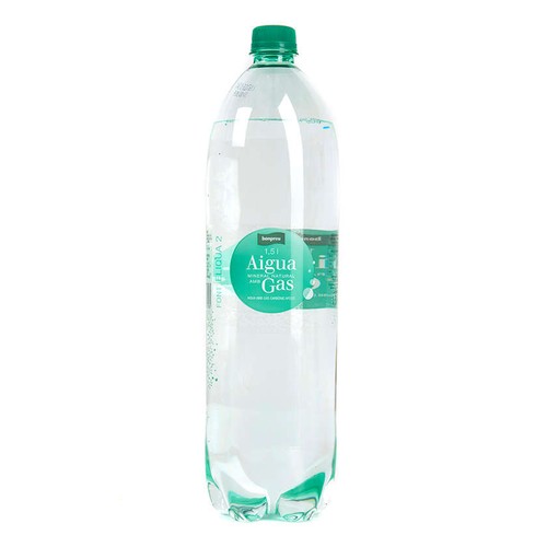 BONPREU Aigua amb gas 1,5 L