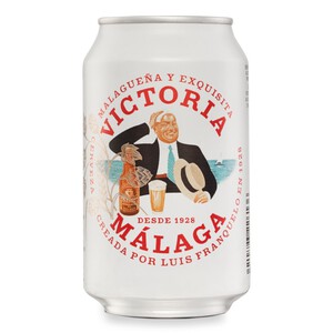 VICTORIA MÁLAGA Cervesa en llauna